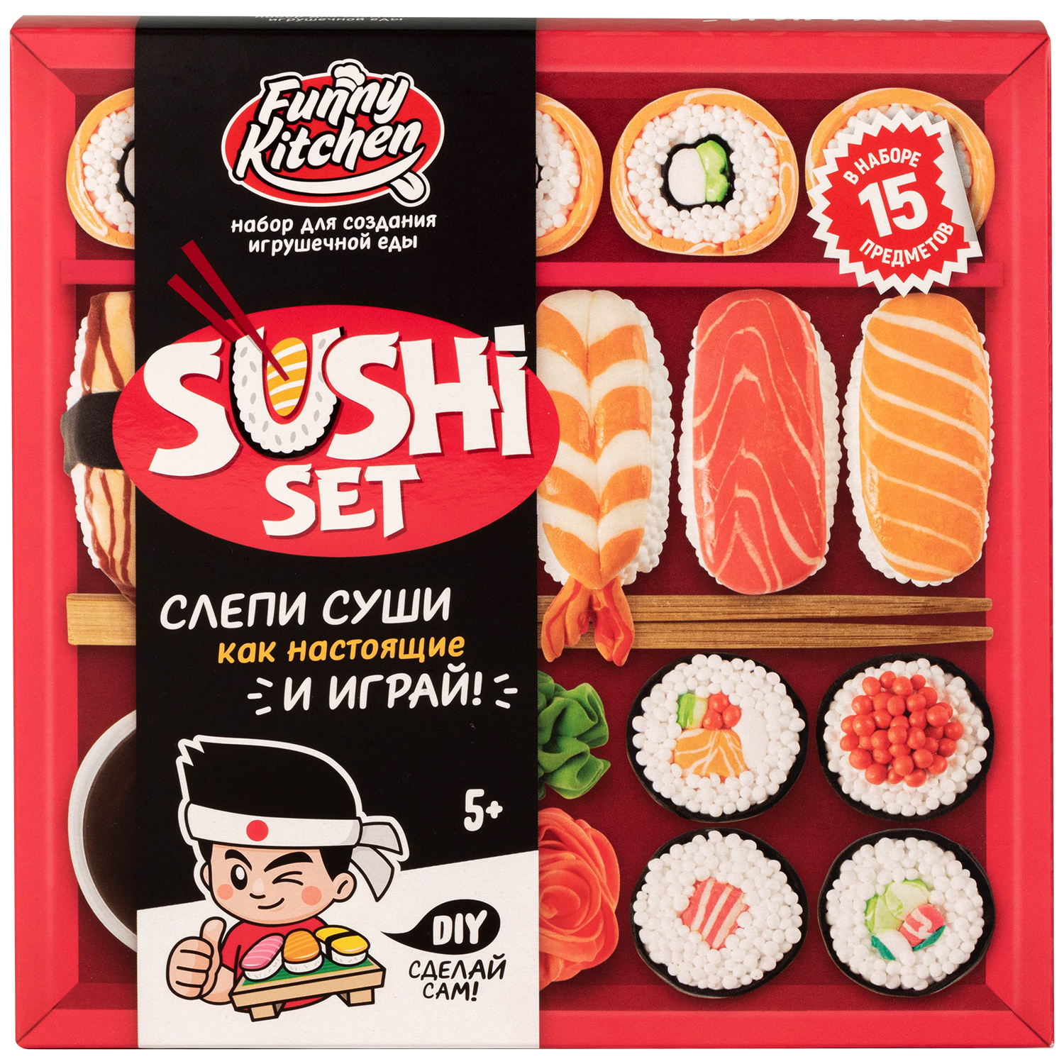 Игрушка в наборе Funny Kitchen Sushi set SS500-40213 купить по цене 699 ₽ в  интернет-магазине Детский мир