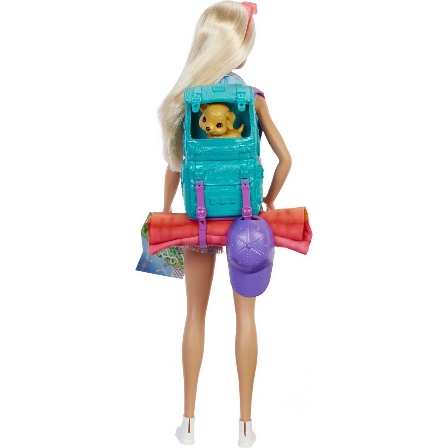 Набор игровой Barbie Малибу Кемпинг кукла с питомцем и аксессуарами HDF73 HDF73 - фото 5