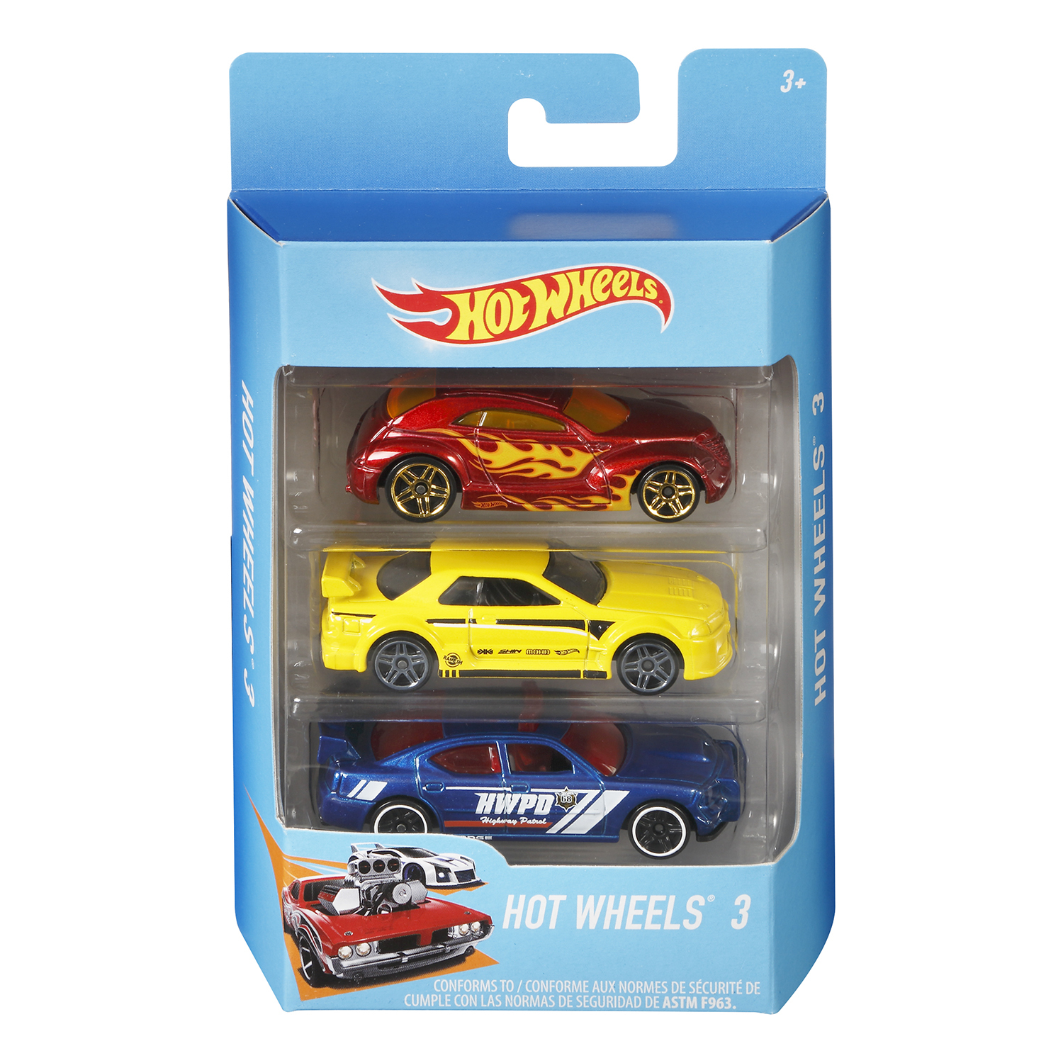 Подарочный набор Hot Wheels из 3 машинок в ассортименте K5904 - фото 51