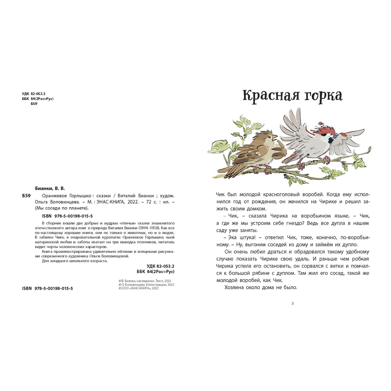 Книга Издательство Энас-книга Оранжевое Горлышко купить по цене 432 ₽ в  интернет-магазине Детский мир