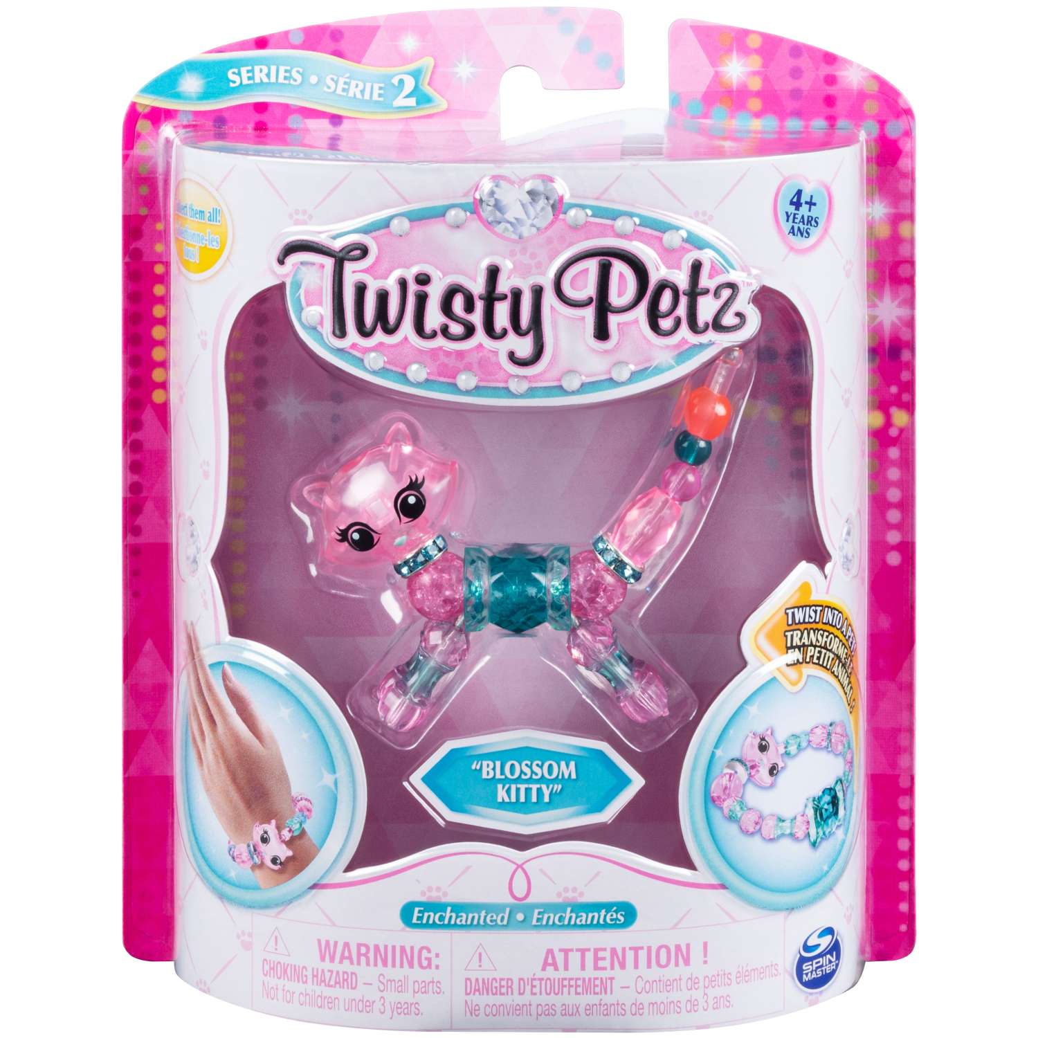 Набор Twisty Petz Фигурка-трансформер для создания браслетов Blossom Kitty 6044770/20108104 - фото 1