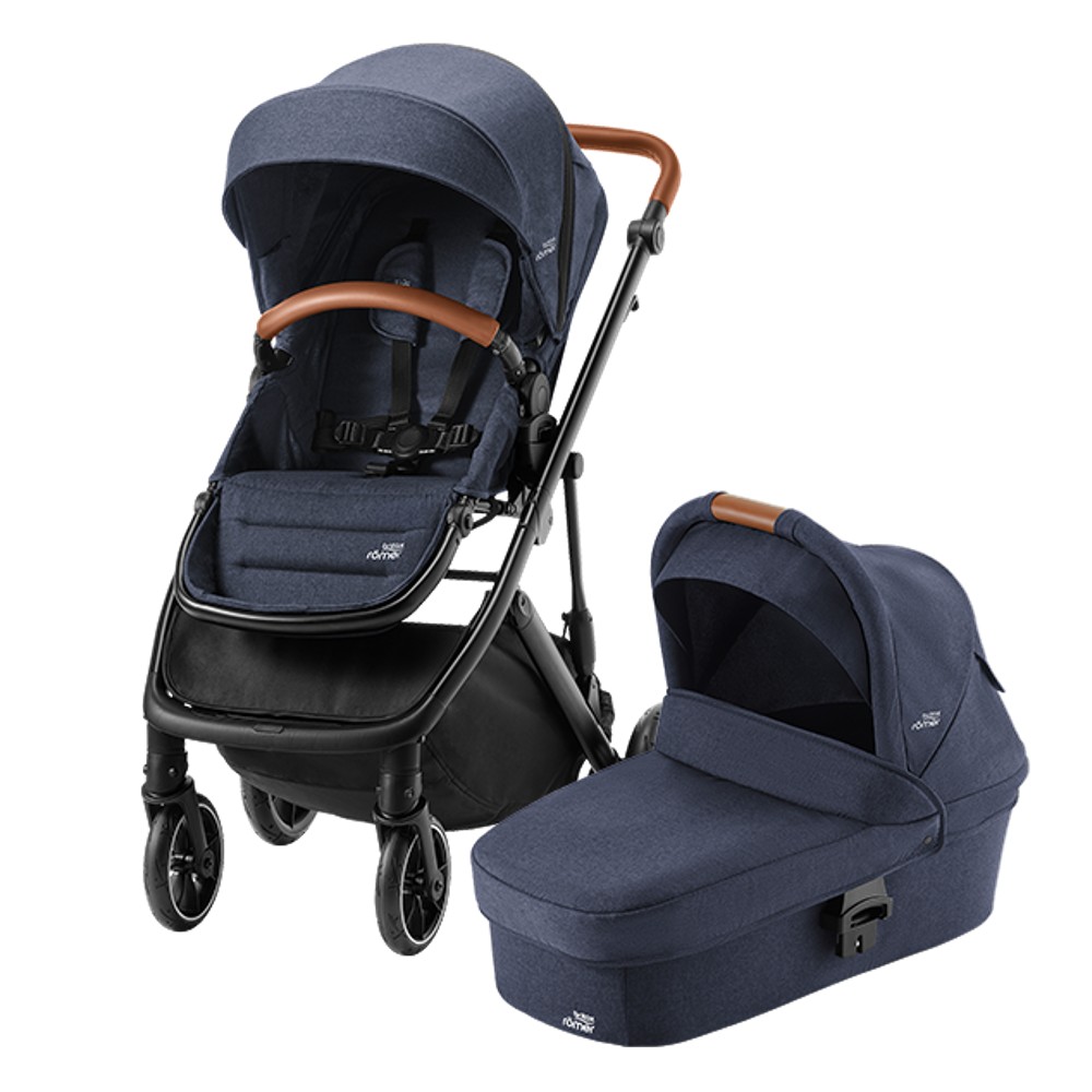 Коляска Britax Roemer 2в1 STRIDER M Navy Ink - фото 1