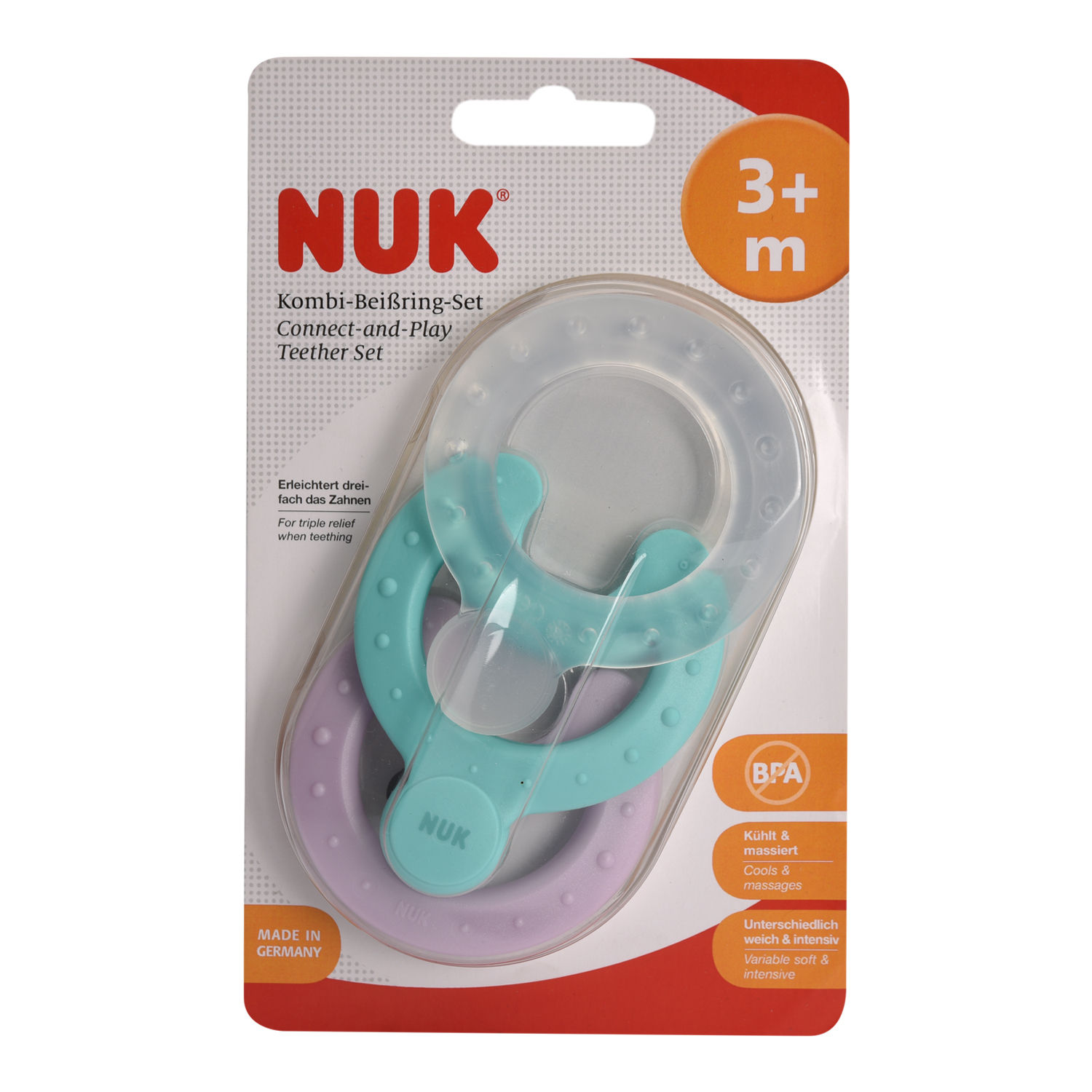 Прорезыватель Nuk Connect and play комбинируемый 10256224 - фото 6