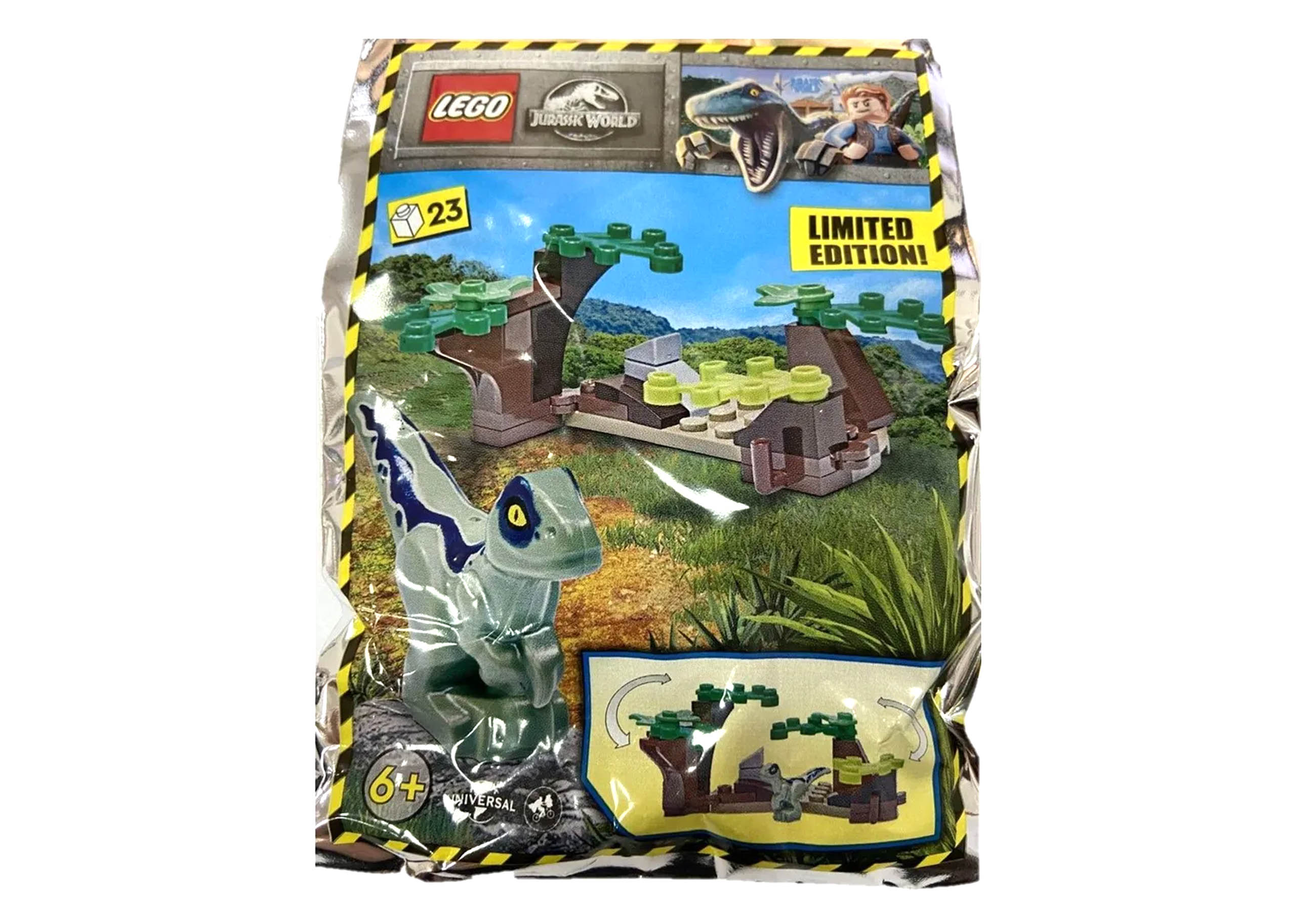 Журнал LEGO Jurassic World с вложением (конструктор) (1/22) Лего Мир Юрского периода - фото 3