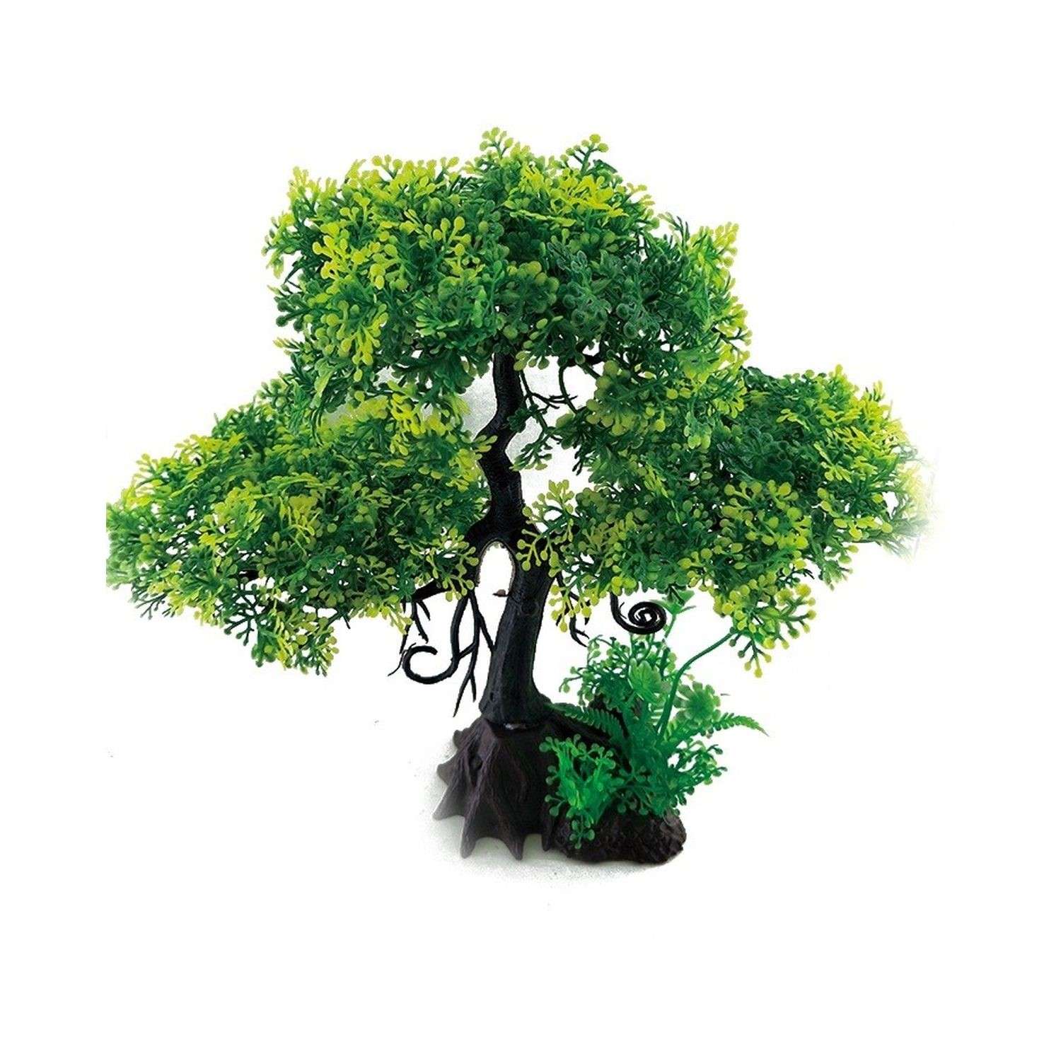 Аквариумное растение Rabizy искусственное дерево 24х24 см - фото 1