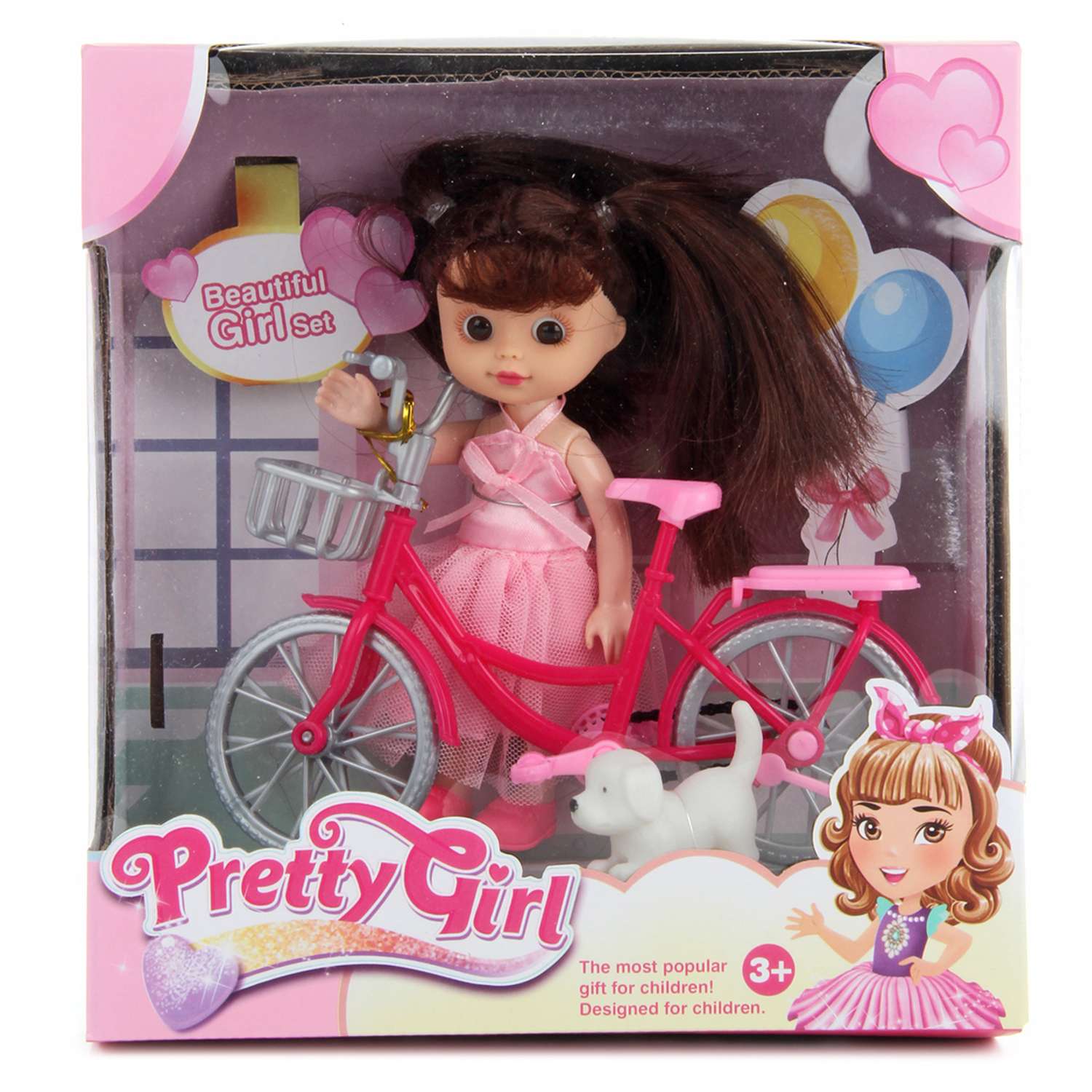 Кукла Veld Co На велосипеде 101949 - фото 3