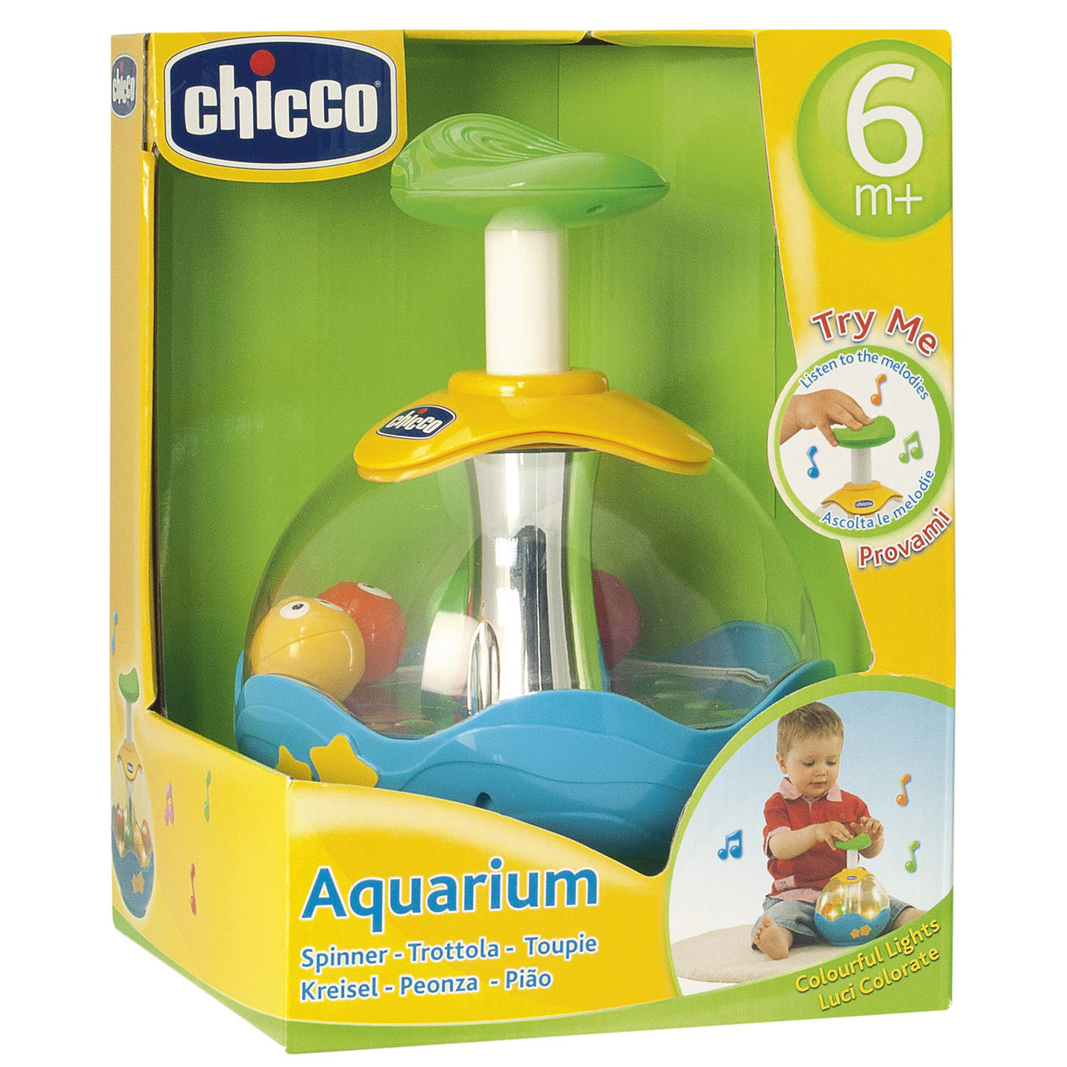 Chicco игрушка Юла Aquarium