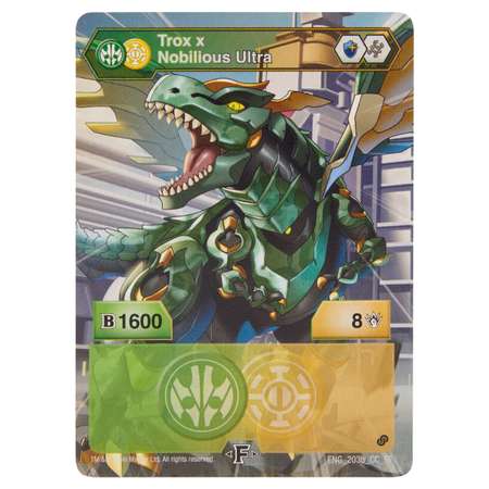 Фигурка-трансформер Bakugan S2 Ультра TroxNobiliosGrGld 6055885/20124616