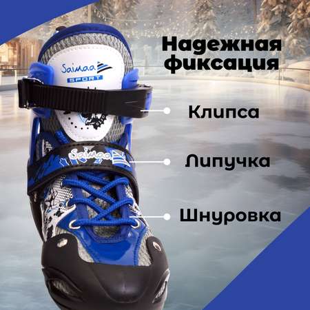 Коньки раздвижные Saimaa Iceway