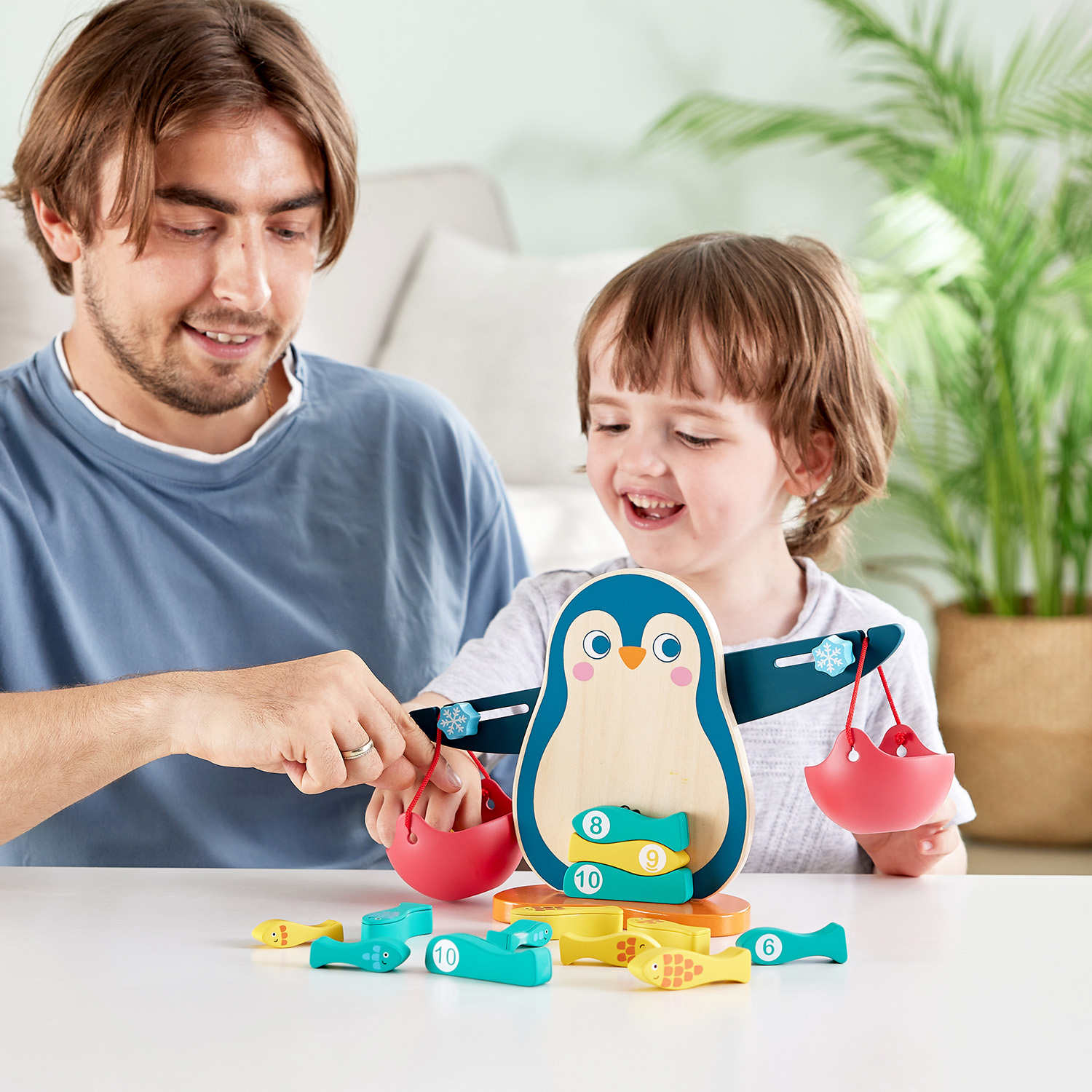 Настольная игра Hape Балансир Пингвин E1074_HP - фото 4