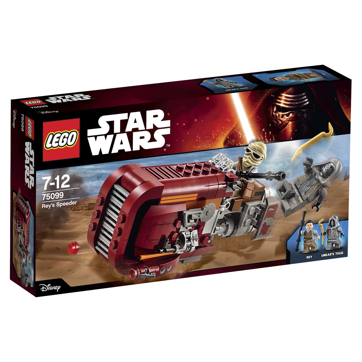 Конструктор LEGO Star Wars TM Спидер Рей (Rey's Speeder™) (75099) - фото 2