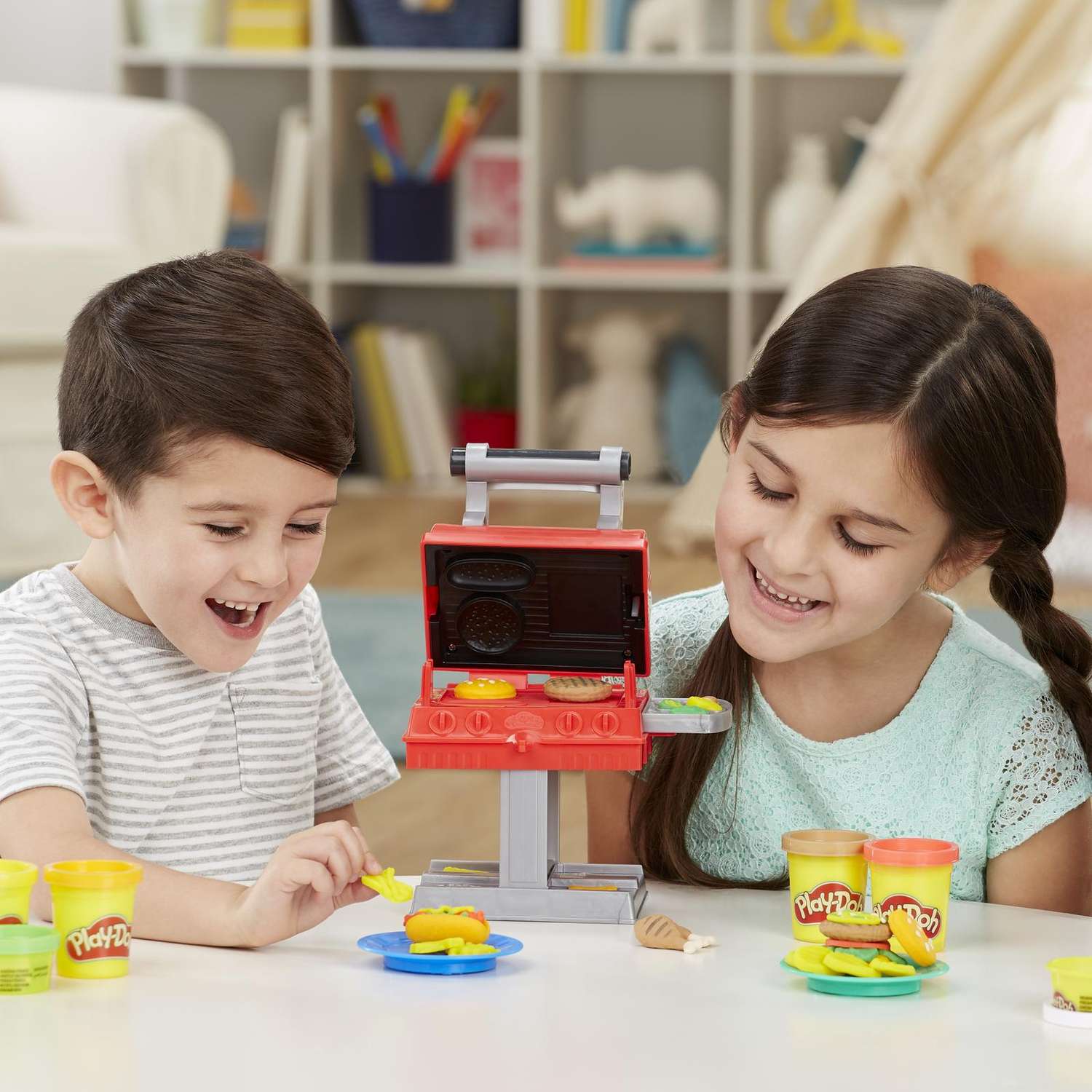 Набор игровой Play-Doh Гриль барбекю F0652 - фото 7