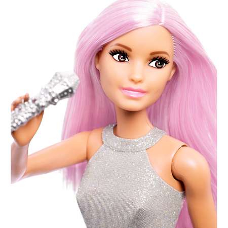 Кукла Barbie Кем быть? Поп-звезда Многоцветная FXN98