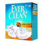 Наполнитель для кошек EVER CLEAN Less Trail для длинношерстных комкующийся 6л