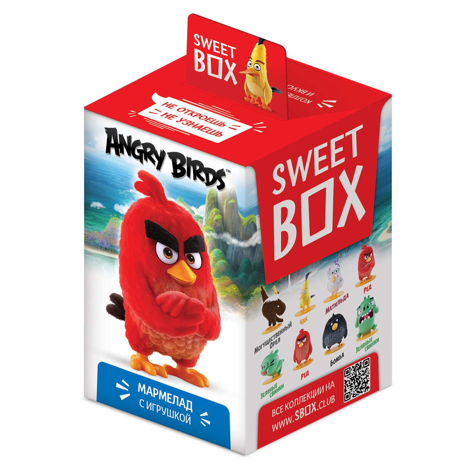 Мармелад Sweet box Angry Birds игрушка в коробке 10г - фото 1