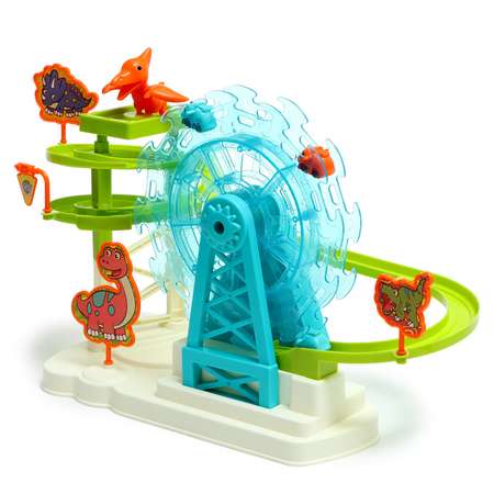 Развивающая игрушка Sima-Land «Горка динозавриков» световые и звуковые эффекты