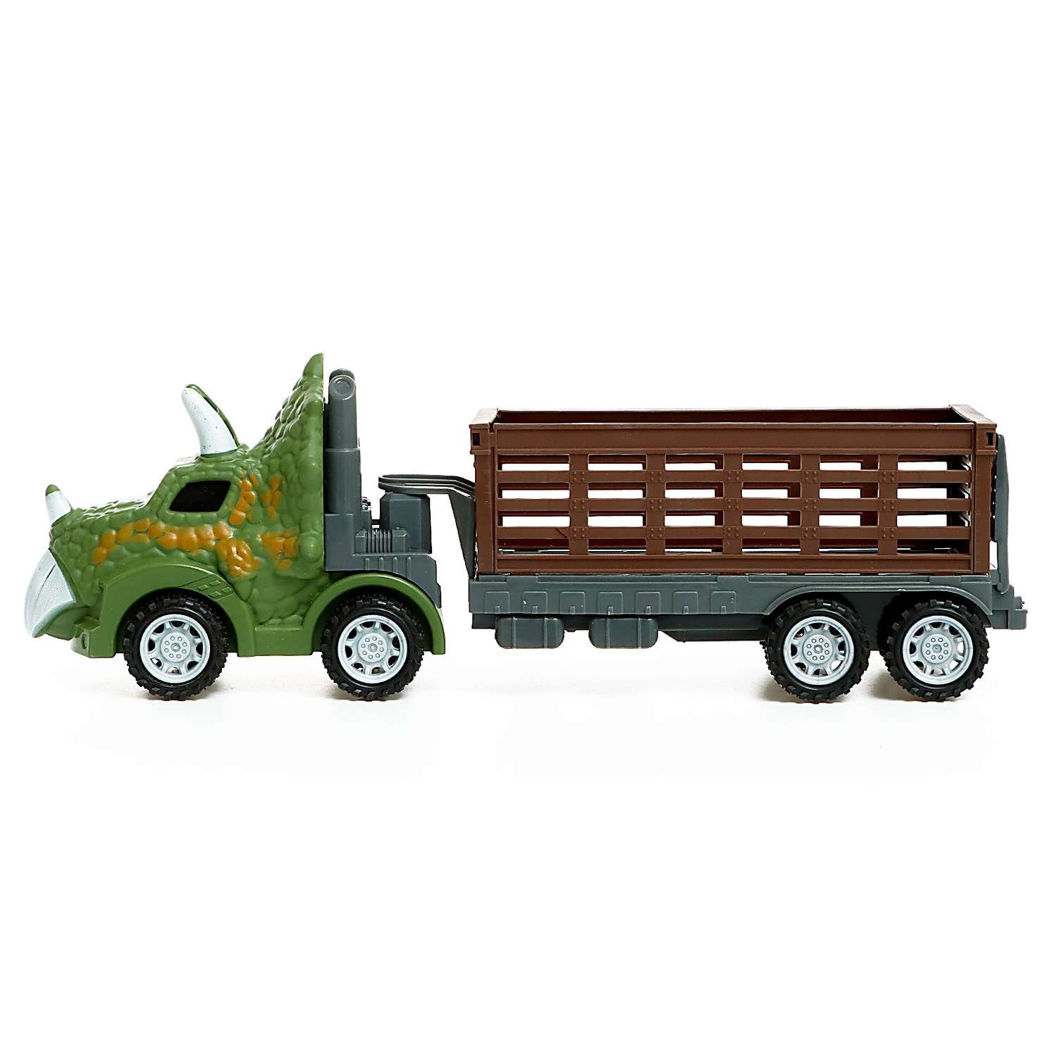 Игровой набор Sima-Land DINO в комплекте 2 грузовика и динозавры 9577526 - фото 13