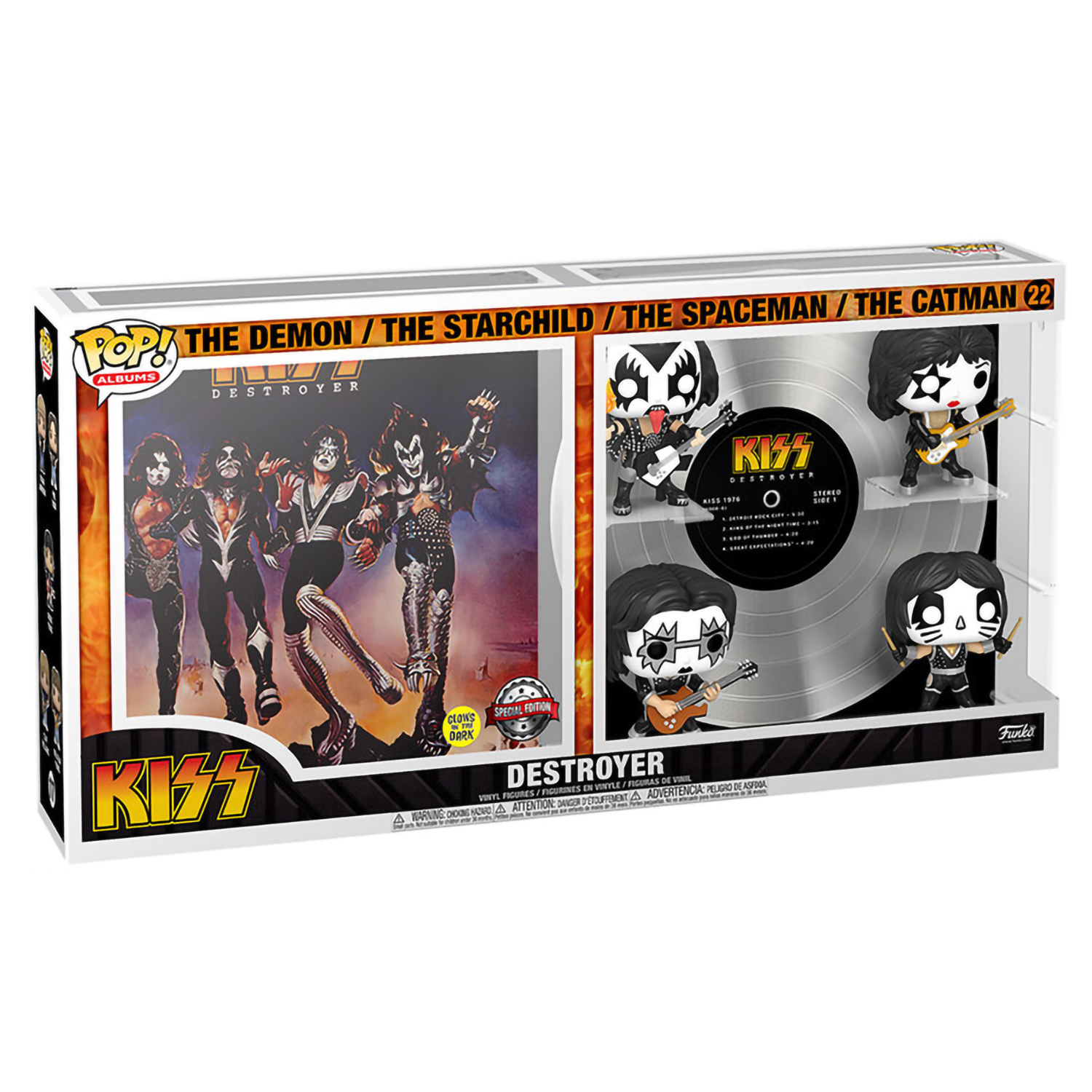 Фигурка Funko POP! Albums Deluxe Kiss Destroyer GW Exc 60995 - фото 2
