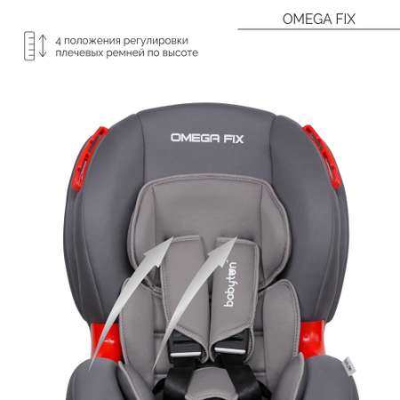 Автокресло Babyton Omega Fix I/II Grey