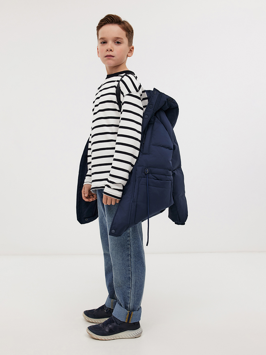 Пуховик Baon BK5024511/DEEP NAVY - фото 4