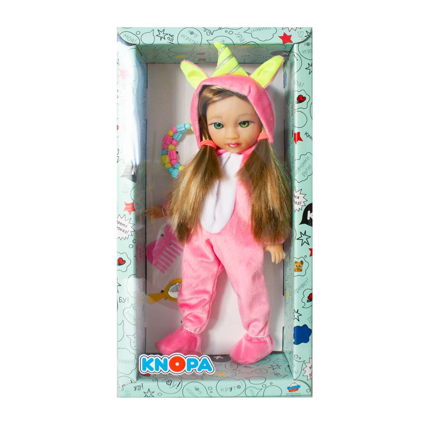 Кукла КНОПА Мишель на пижамной вечеринке 85020 - фото 2