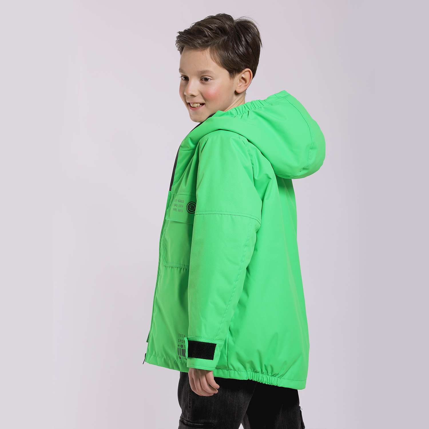 Куртка Orso Bianco OB21095-22_ярк.зеленый - фото 3