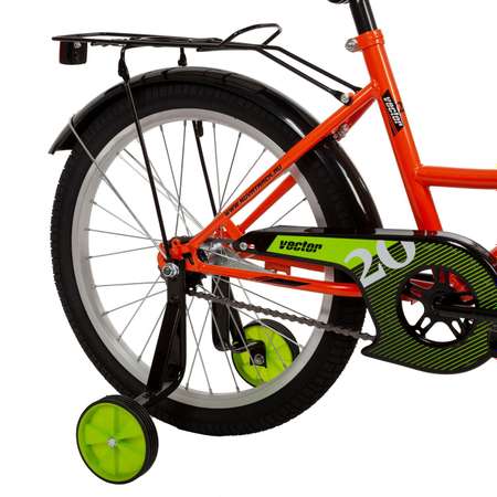 Велосипед NOVATRACK Vector 20 оранжевый