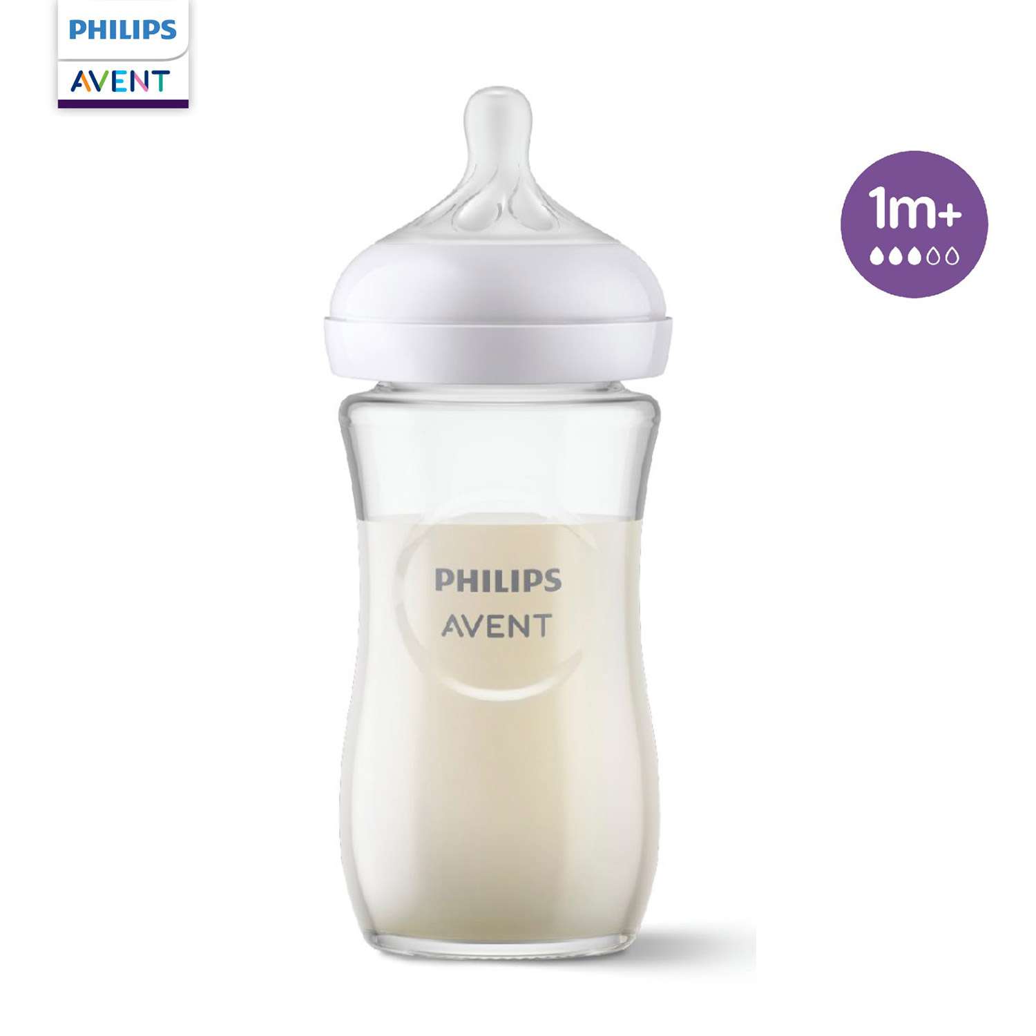 Бутылочка для кормления Philips Avent Natural Response 240мл с 1месяца SCY933/01 - фото 1