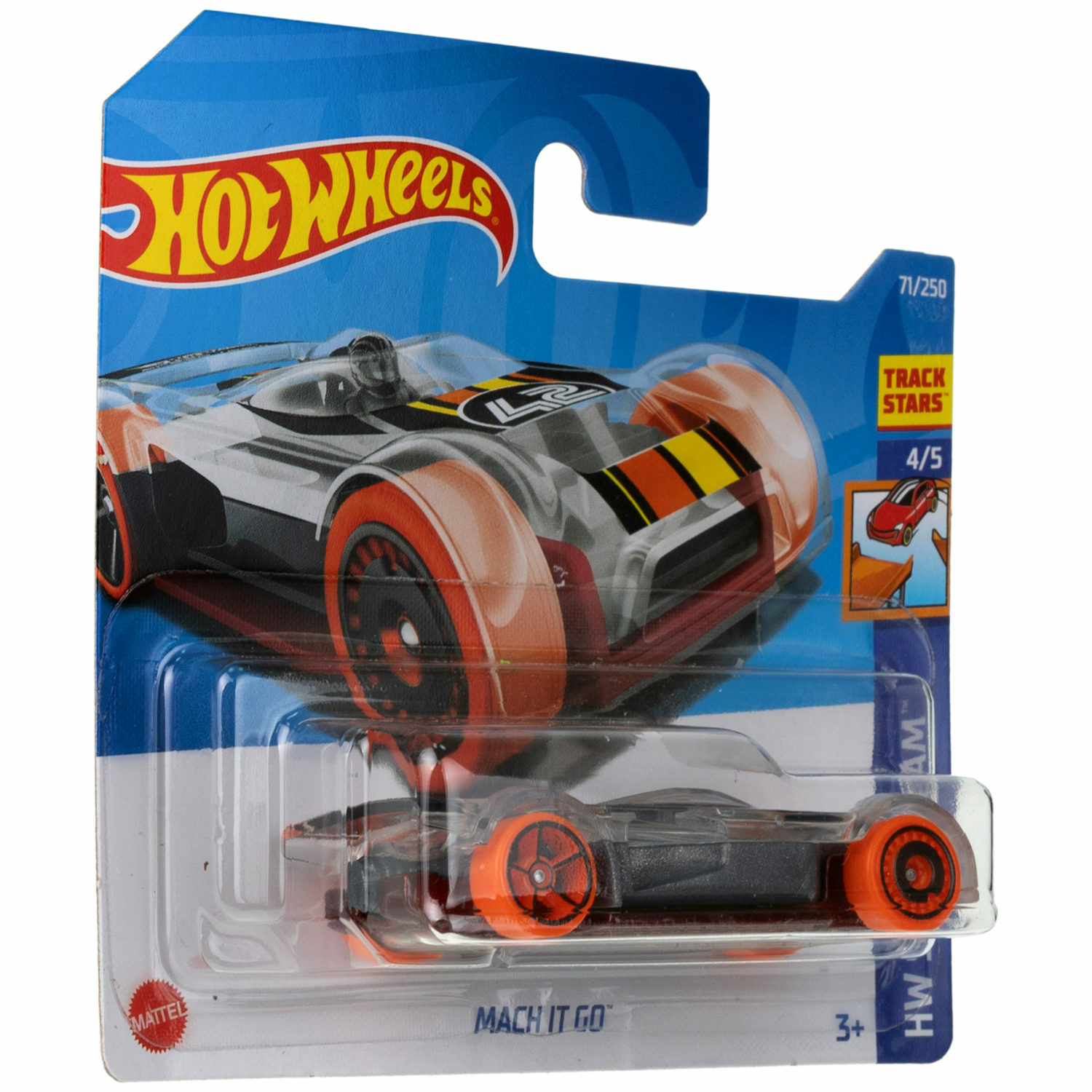 Болид Hot Wheels Mach it go без механизмов 5785-107 - фото 5