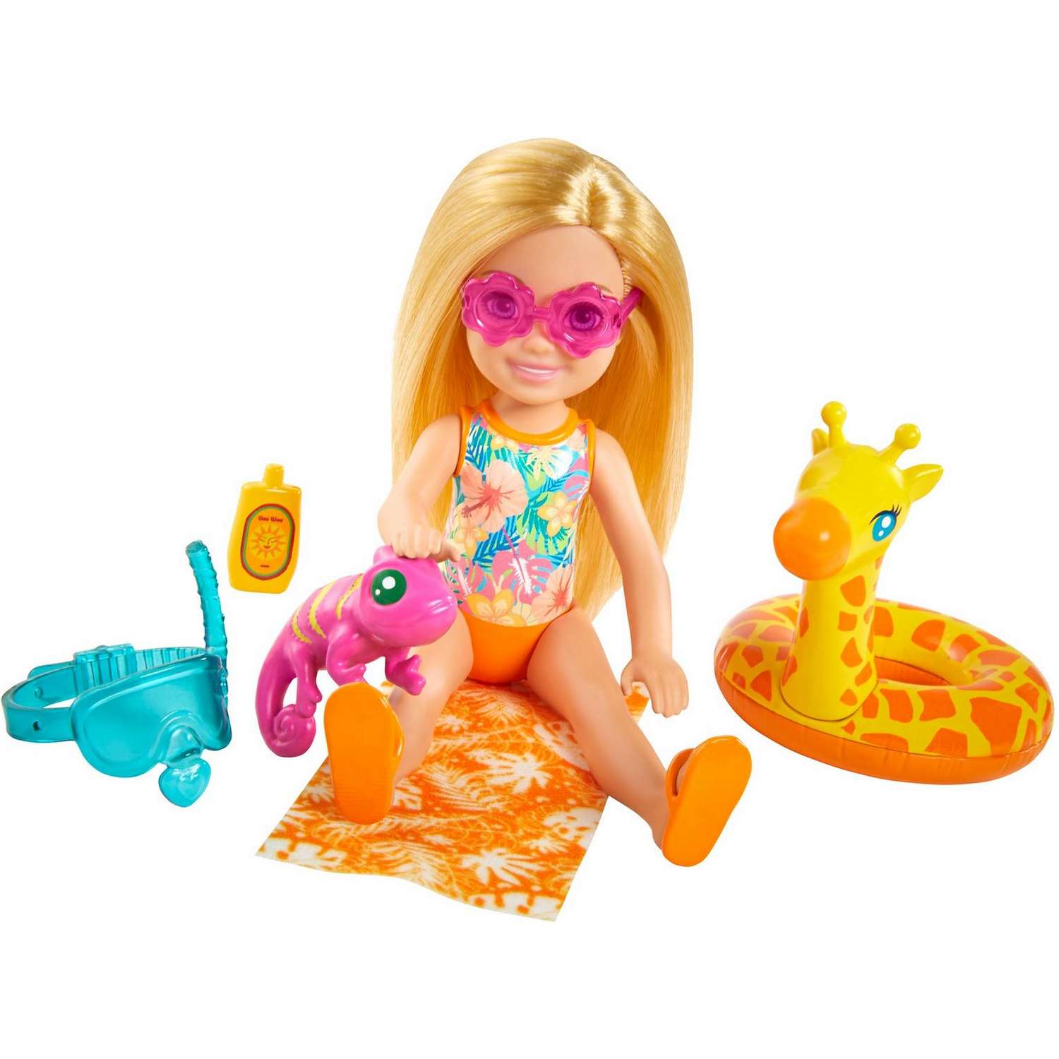 Кукла Barbie Челси с хамелеоном GRT81 GRT80 - фото 2