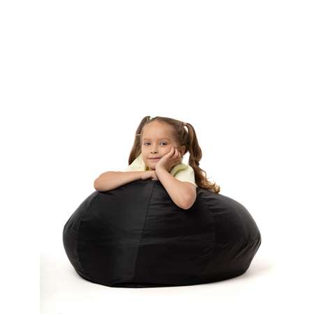 Кресло мешок груша PUFFGARDEN XL черный оксфорд со съемным чехлом