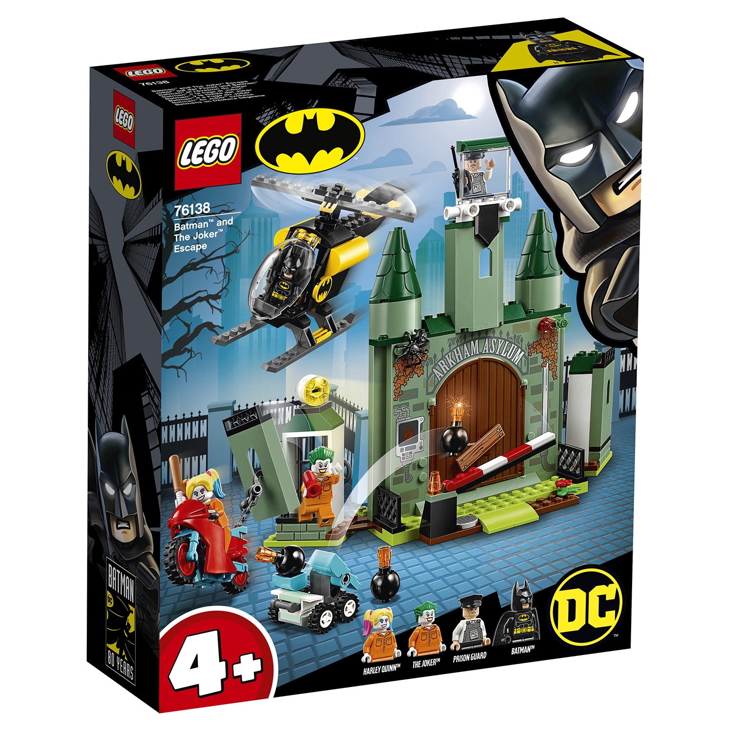 Конструктор LEGO DC Super Heroes Бэтмен и побег Джокера 76138 купить по  цене 3299 ₽ в интернет-магазине Детский мир