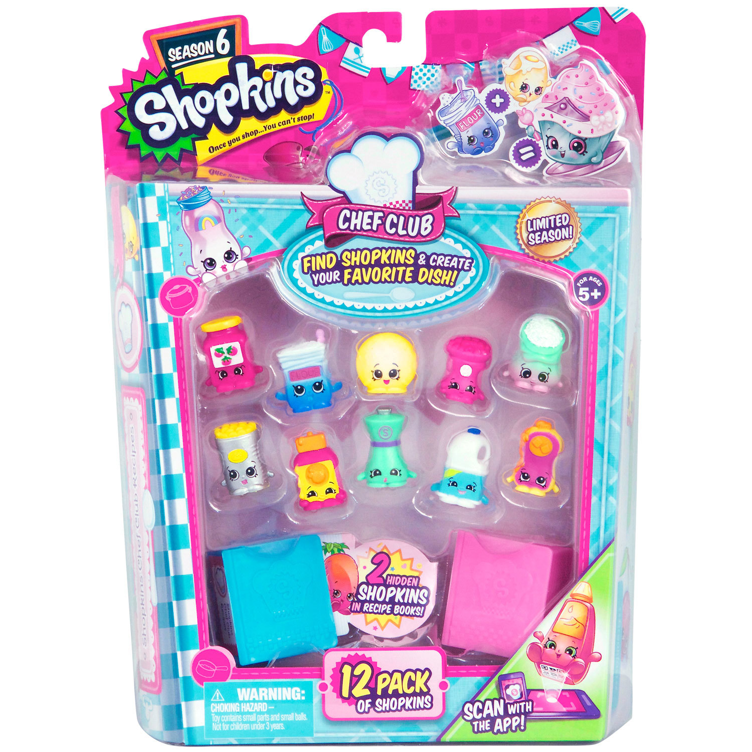 Набор фигурок Shopkins 12шт в непрозрачной упаковке (Сюрприз) - фото 1