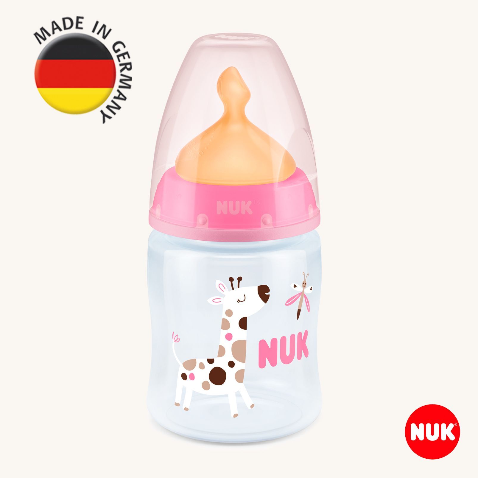 Бутылочка для кормления новорожденного Nuk First Choice - фото 1