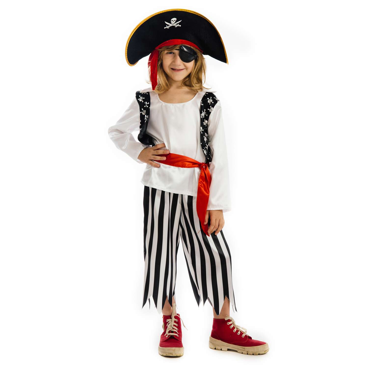 Новогодний карнавальный костюм для мальчика Пират