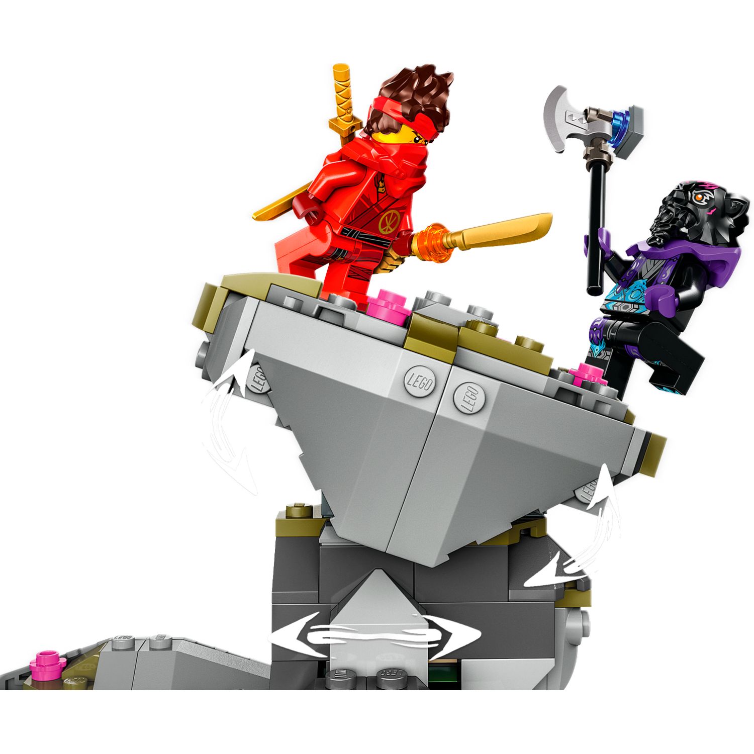 Конструктор LEGO Ninjago Храм камня дракона 71819 купить по цене 11999 ...