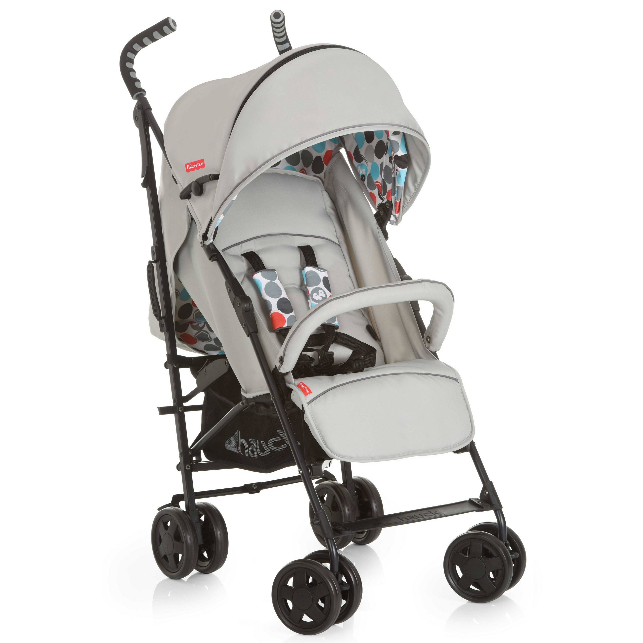 Коляска прогулочная Fisher Price Palma Plus Gumball Grey - фото 1