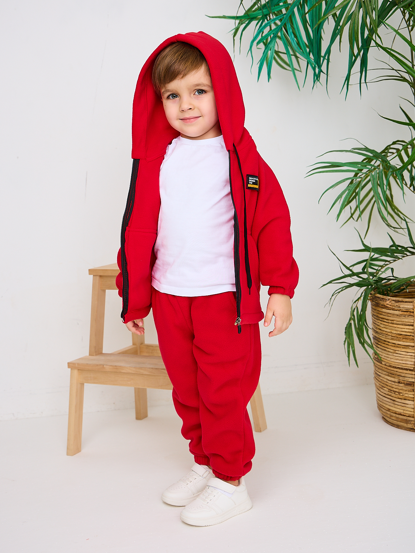 Костюм спортивный Mil Art kids 1902201527SUIT-SPORT-WARM-RED - фото 6