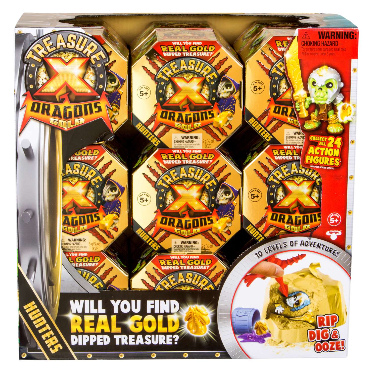 Игровой набор Treasure X Золото драконов / охотник + сокровище - фото 10