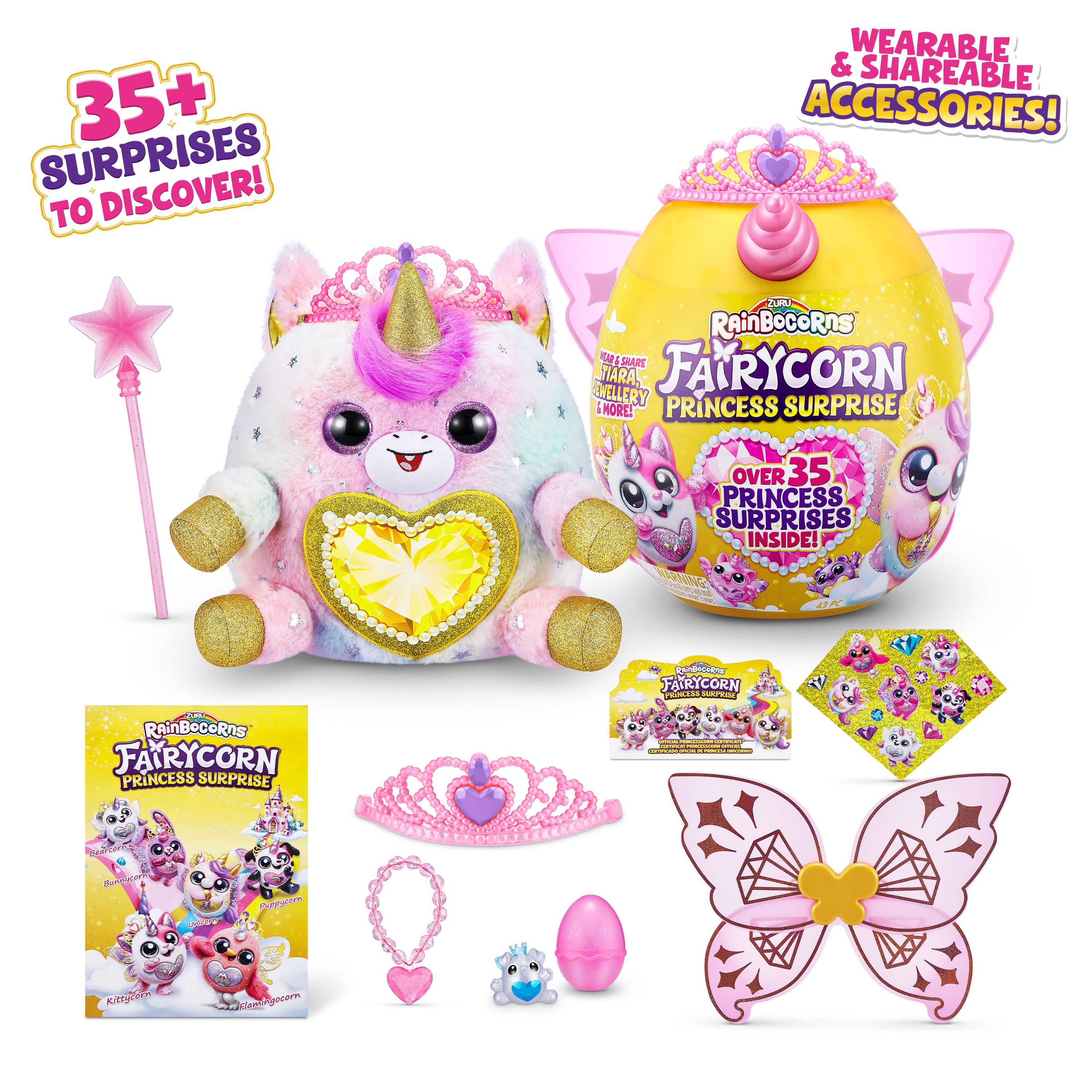 Игрушка сюрприз Zuru Rainbocorns Fairycorn Princess - фото 8