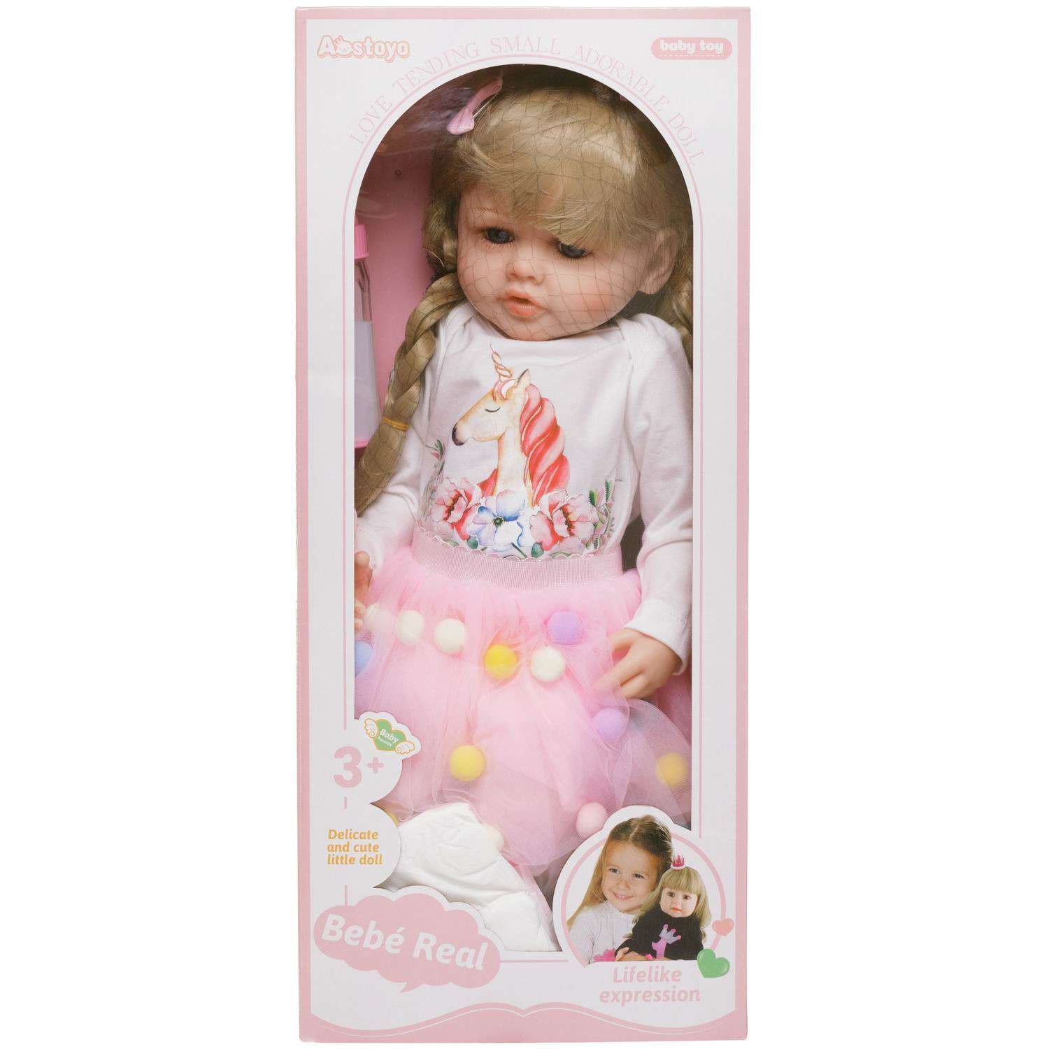 Кукла Junfa В белой кофте и розовой юбке WJ-35948 - фото 2