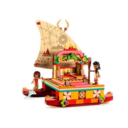 Конструктор детский LEGO Princess Лодка-путешественник Моаны 43210