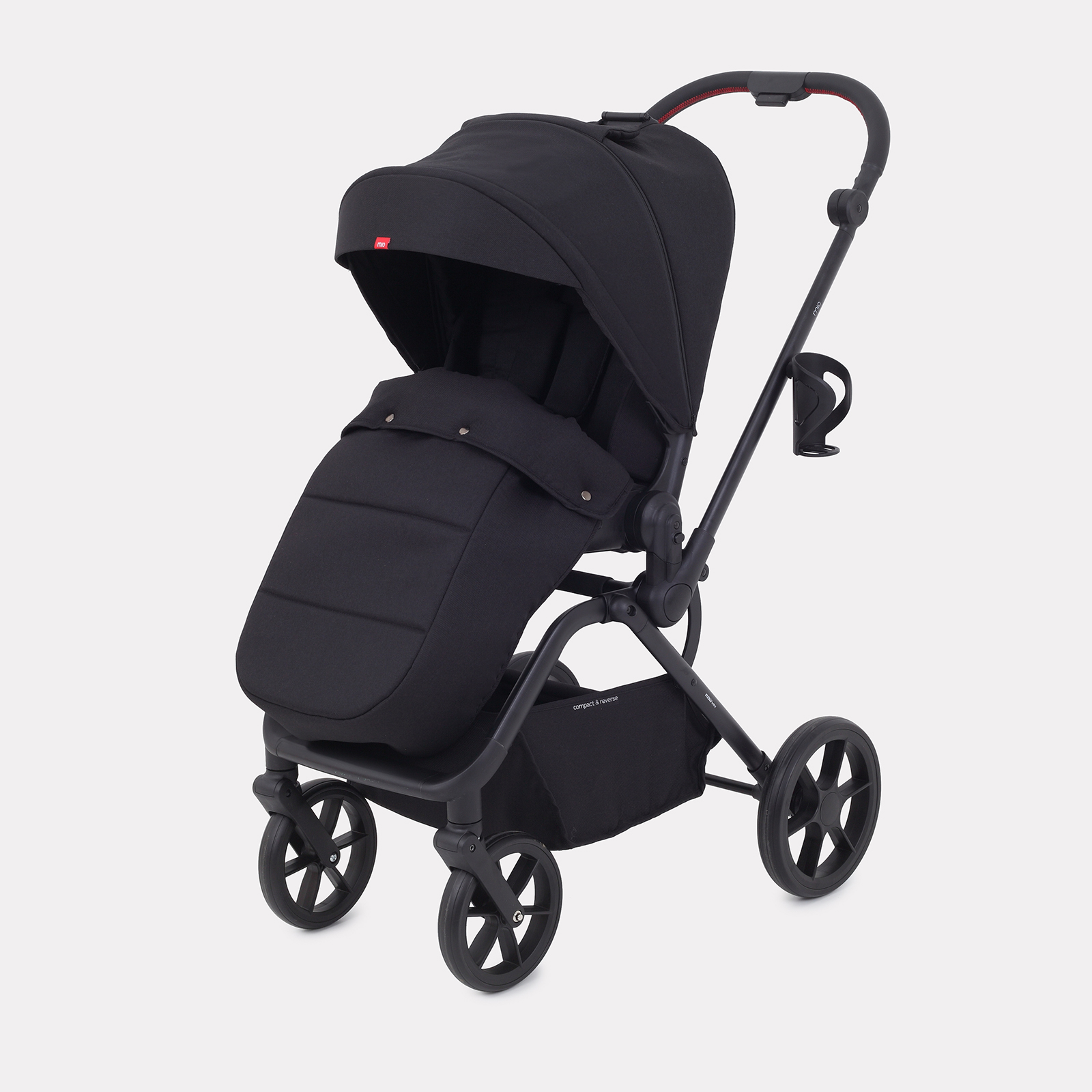 Коляска детская MOWbaby Mio MB102 Black - фото 2