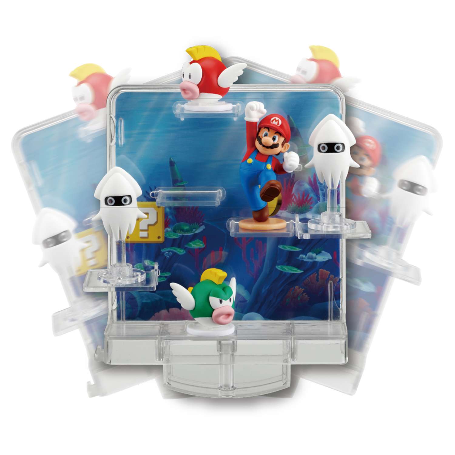 Игра настольная EPOCH Games Super Mario Плюс Уровень под водой 7392 - фото 3