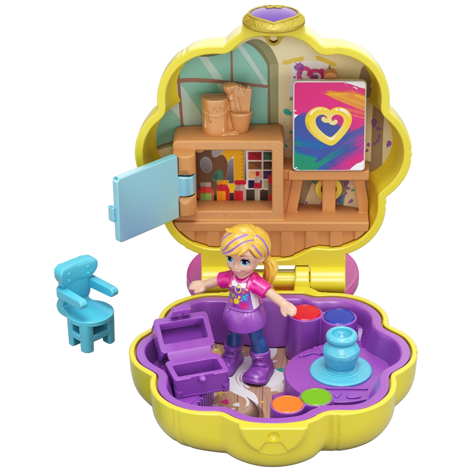 Набор игровой POLLY POCKET 10 компактный GCN10 FRY29 - фото 1