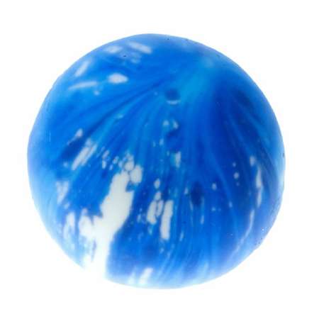 Мяч антистресс для рук Крутой замес 1TOY шар галактика голубой жмякалка мялка тянучка 10 см 1 шт
