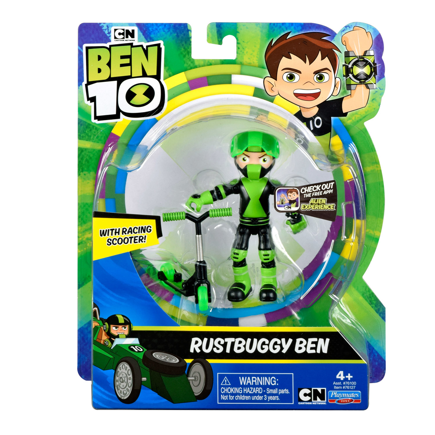 Фигурка Ben10 Бен на самокате 76127 купить по цене 799 ₽ в  интернет-магазине Детский мир