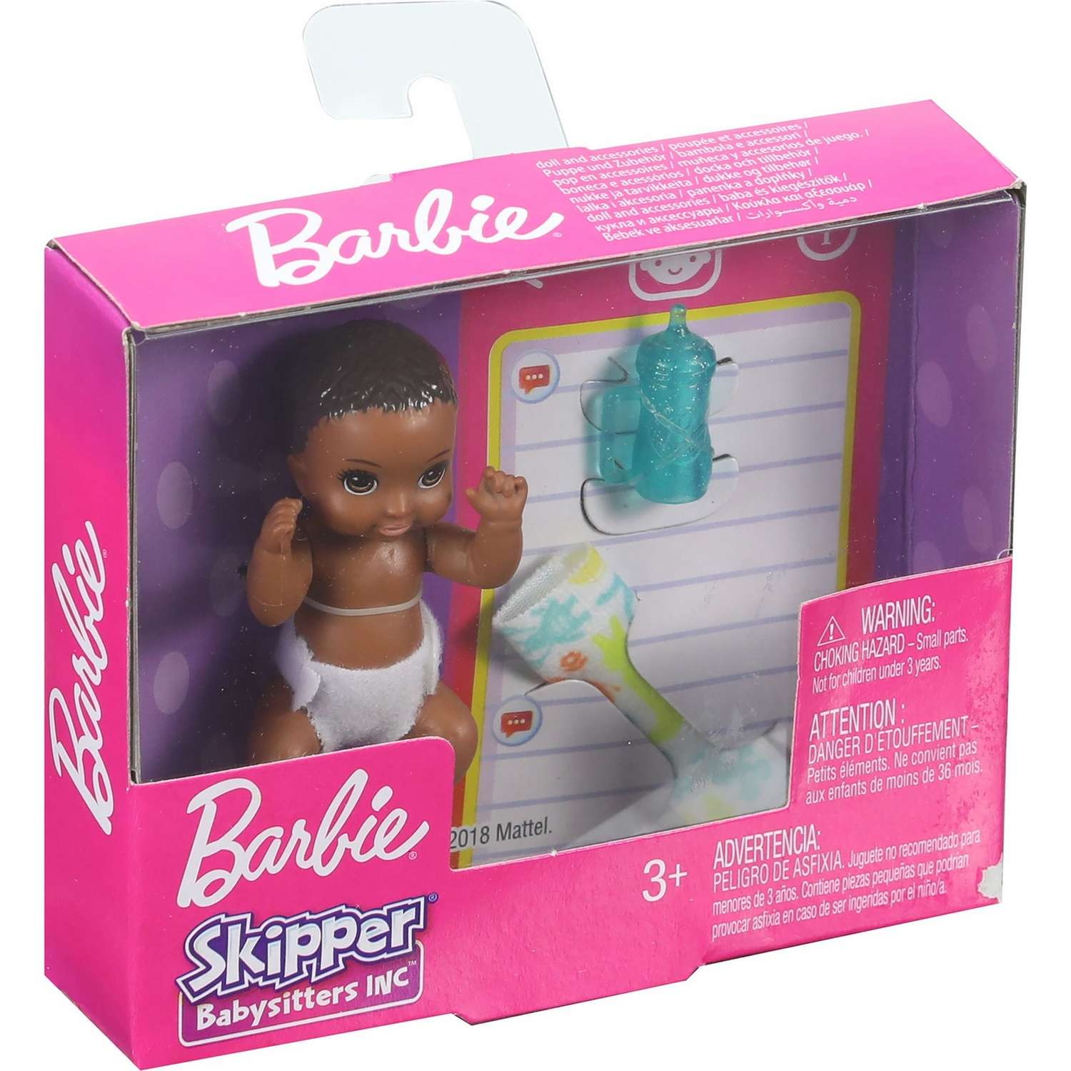 Кукла Barbie Ребенок и набор аксессуаров FHY82 FHY76 - фото 3