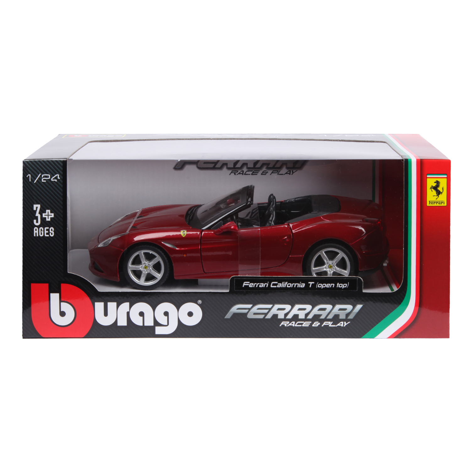 Машина BBurago 1:32 Ferrari Californiat 18-46011W купить по цене 49 ₽ в  интернет-магазине Детский мир