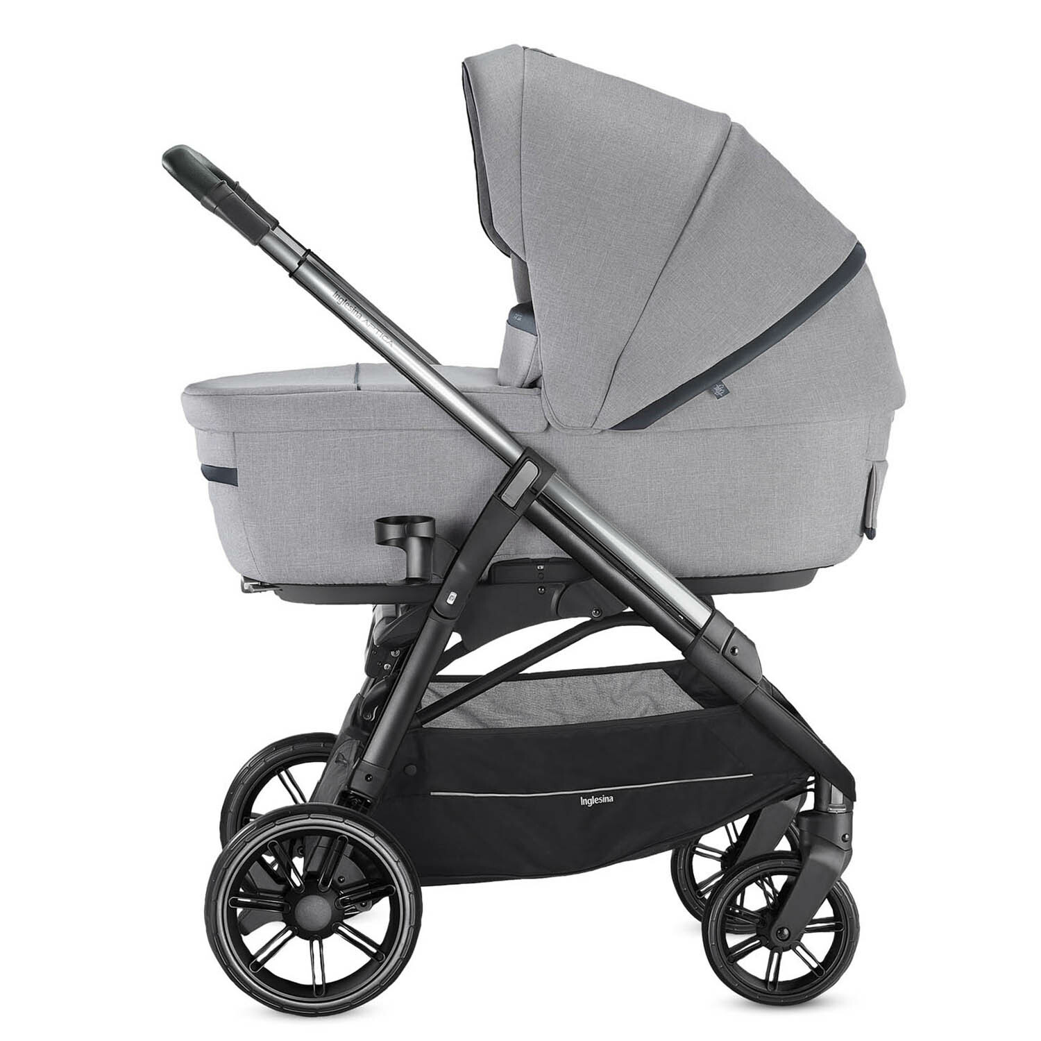 Коляска 2в1 Inglesina Aptica System Duo Silk Grey - фото 6